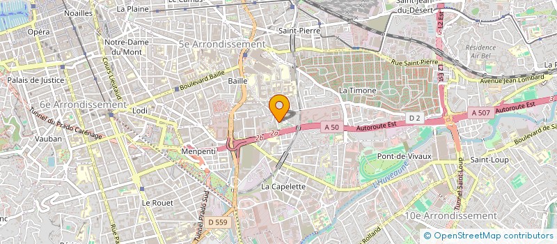 localisation de l'entreprise MONSIEUR GREGORY EYCHENNE à MARSEILLE