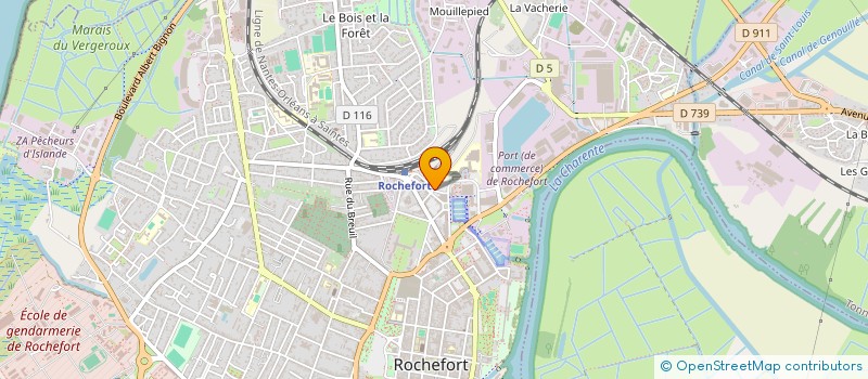 localisation de l'entreprise MONSIEUR GREGORY EYQUEM  ROCHEFORT