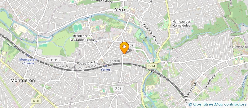 localisation de l'entreprise MONSIEUR GREGORY FARGE  YERRES