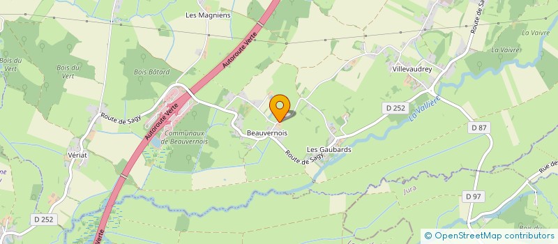 localisation de l'entreprise MONSIEUR GREGORY FARRER  SAVIGNY-EN-REVERMONT