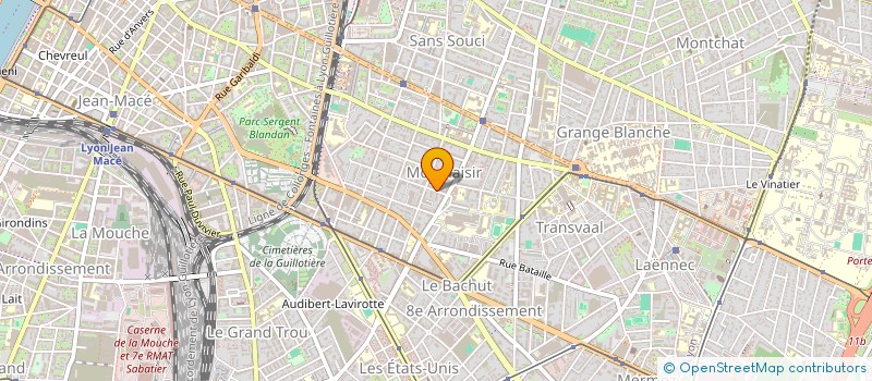 localisation de l'entreprise MONSIEUR GREGORY FAURE  LYON