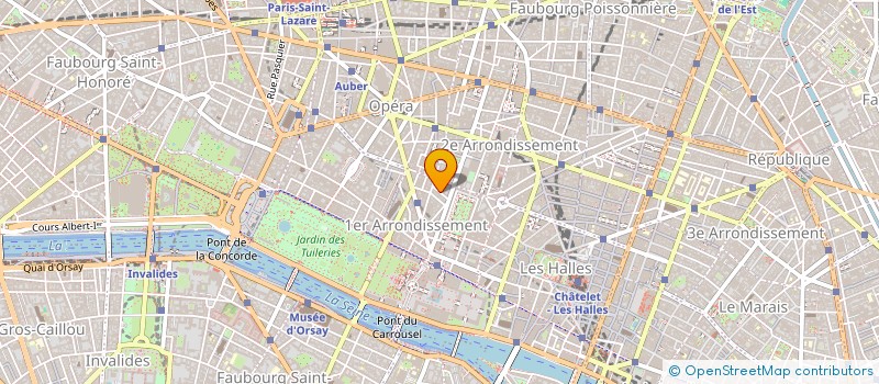 localisation de l'entreprise MONSIEUR GREGORY FAVRE à PARIS