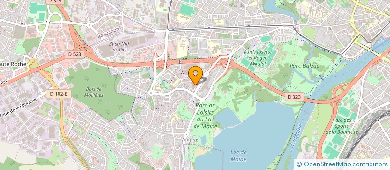 localisation de l'entreprise MONSIEUR GREGORY FILIN à ANGERS