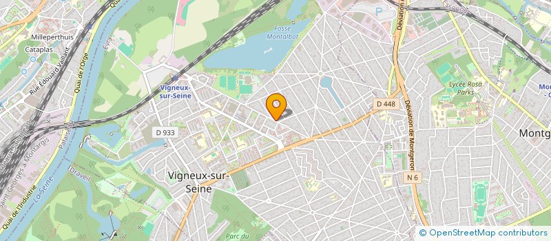 localisation de l'entreprise MONSIEUR GREGORY FIRMIN-GUION  VIGNEUX-SUR-SEINE