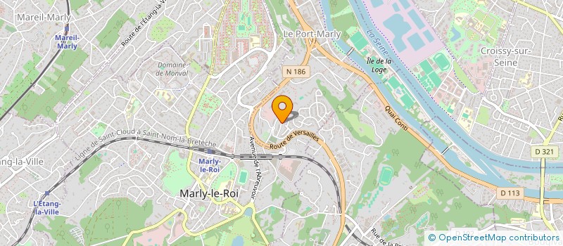 localisation de l'entreprise MONSIEUR GREGORY FOIRY  LE PORT-MARLY