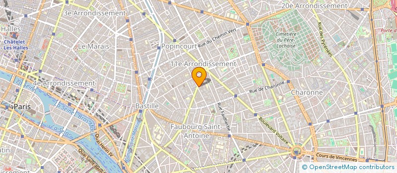 localisation de l'entreprise MONSIEUR GREGORY FOREST  PARIS