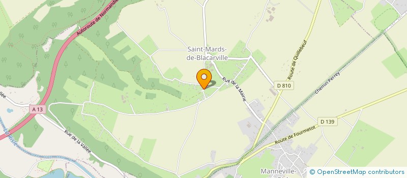 localisation de l'entreprise MONSIEUR GREGORY FORGEOT  SAINT-MARDS-DE-BLACARVILLE