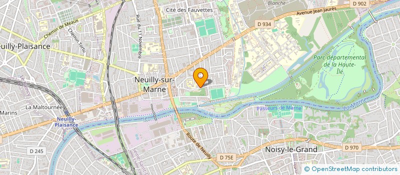 localisation de l'entreprise MONSIEUR GREGORY FORLINI  NEUILLY-SUR-MARNE