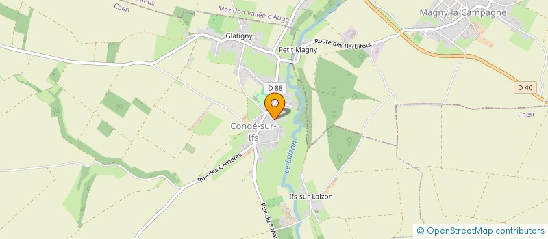 localisation de l'entreprise MONSIEUR GREGORY FOUQUES  CONDE-SUR-IFS