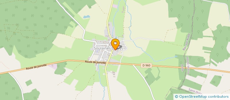 localisation de l'entreprise MONSIEUR GREGORY FOUQUET à SOULAINES-DHUYS