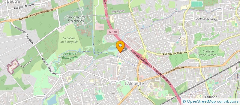 localisation de l'entreprise MONSIEUR GREGORY FOURNIGAULT  PESSAC