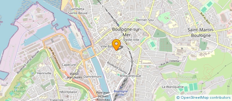 localisation de l'entreprise MONSIEUR GREGORY FRANCOIS à BOULOGNE-SUR-MER