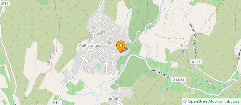 localisation de l'entreprise MONSIEUR GREGORY FRANGIN  VAILHAUQUES