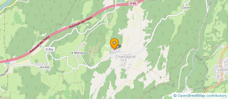 localisation de l'entreprise MONSIEUR GREGORY FRESNEAU à SAINT-ALBAN