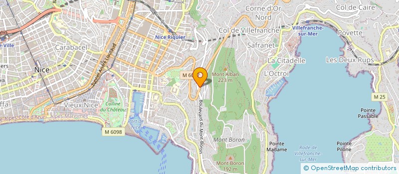 localisation de l'entreprise MONSIEUR GREGORY FRIN-MATHY à NICE