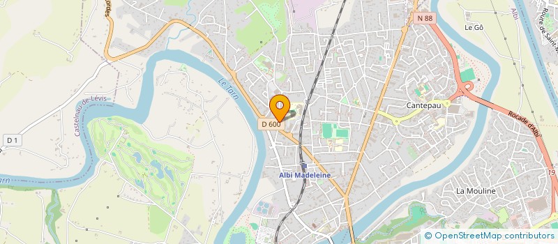 localisation de l'entreprise MONSIEUR GREGORY FROMENT à ALBI