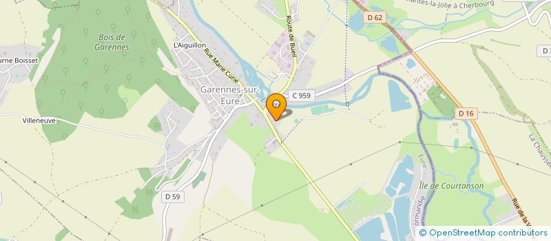 localisation de l'entreprise MONSIEUR GREGORY FUMET  GARENNES-SUR-EURE