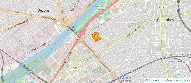 localisation de l'entreprise MONSIEUR GREGORY GAGUSZTYN à COLOMBES