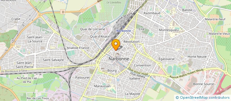 localisation de l'entreprise MONSIEUR GREGORY GALOT  NARBONNE