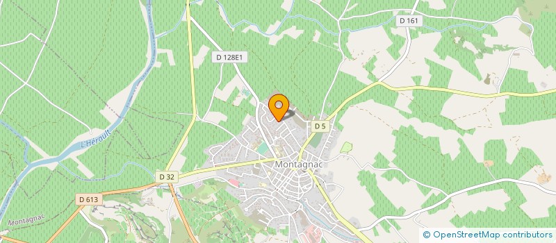 localisation de l'entreprise MONSIEUR GREGORY GARCIA  MONTAGNAC