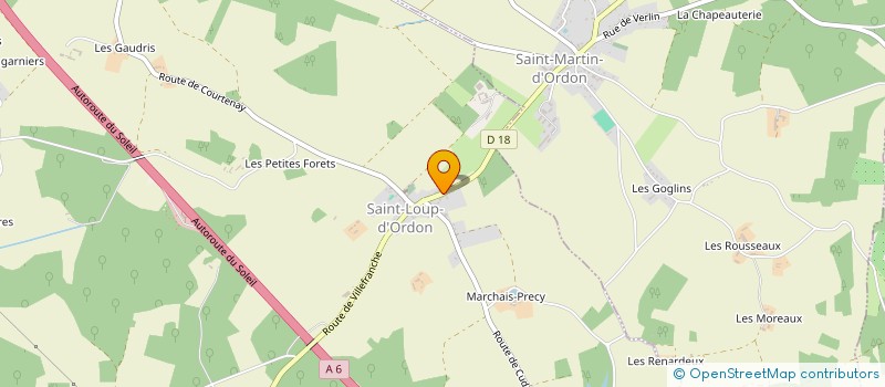 localisation de l'entreprise MONSIEUR GREGORY GAROMPOLO  SAINT-LOUP-D'ORDON