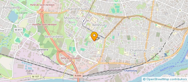 localisation de l'entreprise MONSIEUR GREGORY GAUDIN à NANTES