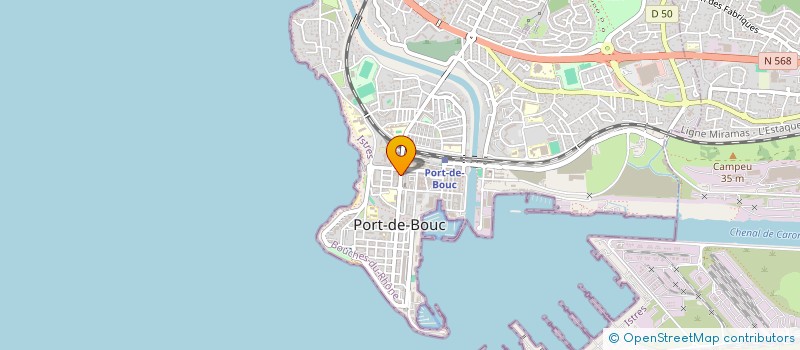 localisation de l'entreprise MONSIEUR GREGORY GAUDIOSO à PORT-DE-BOUC