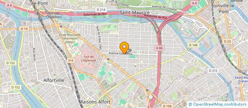 localisation de l'entreprise MONSIEUR GREGORY GAUTARD à MAISONS-ALFORT