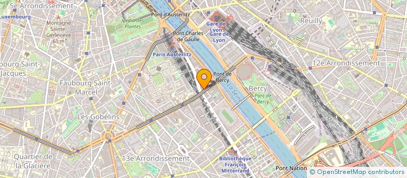 localisation de l'entreprise MONSIEUR GREGORY GAUTHIER  PARIS