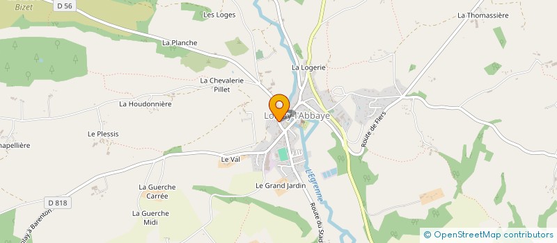 localisation de l'entreprise MONSIEUR GREGORY GESQUIN à LONLAY-L'ABBAYE