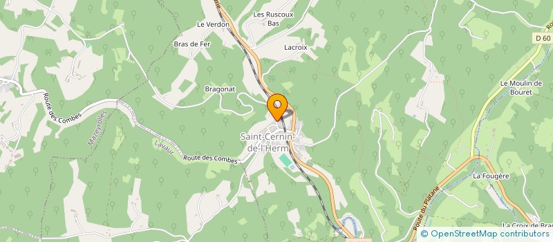 localisation de l'entreprise MONSIEUR GREGORY GHYOROS à MAZEYROLLES