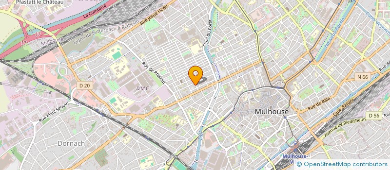 localisation de l'entreprise MONSIEUR GREGORY GIETHLEN  MULHOUSE