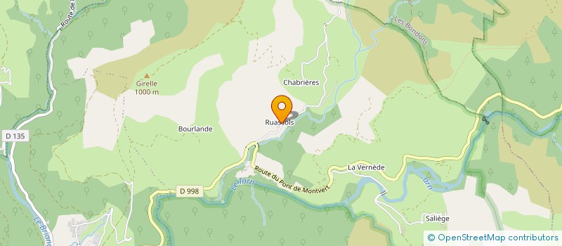 localisation de l'entreprise MONSIEUR GREGORY GILLODES  BEDOUES-COCURES