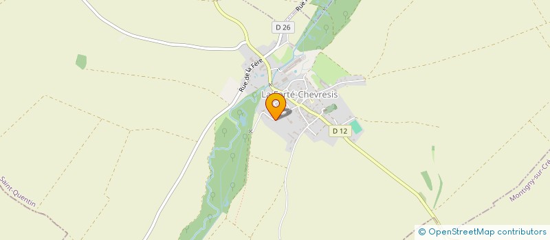 localisation de l'entreprise MONSIEUR GREGORY GIONTARELLI  LA FERTE-CHEVRESIS