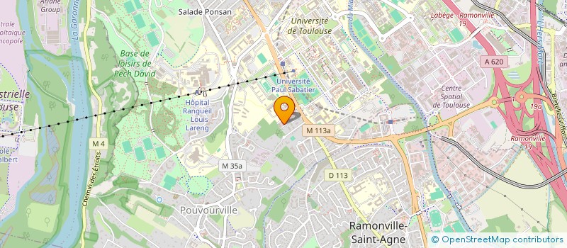 localisation de l'entreprise MONSIEUR GREGORY GIRARD  TOULOUSE