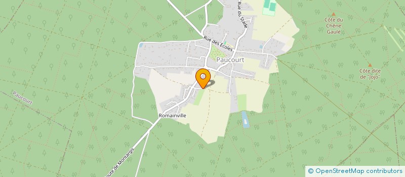 localisation de l'entreprise MONSIEUR GREGORY GIRAULT à PAUCOURT