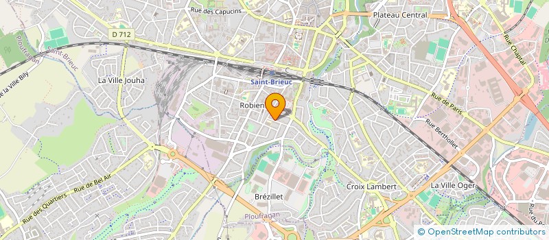 localisation de l'entreprise MONSIEUR GREGORY GLEYOT à SAINT-BRIEUC