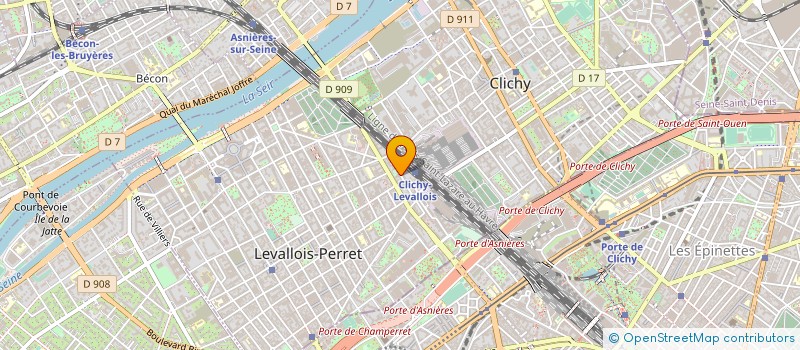 localisation de l'entreprise MONSIEUR GREGORY GLIKSMAN à LEVALLOIS-PERRET