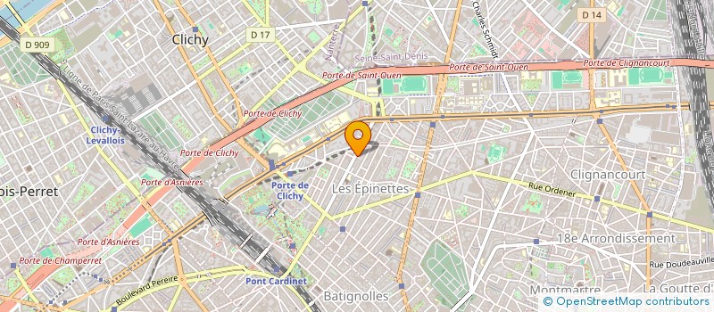 localisation de l'entreprise MONSIEUR GREGORY GO à PARIS