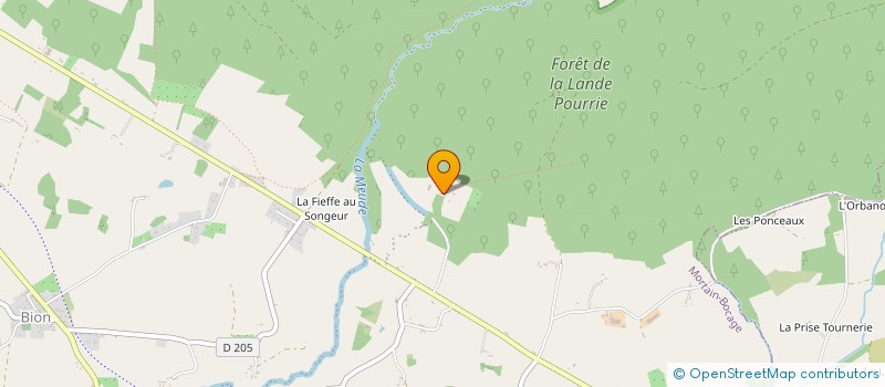 localisation de l'entreprise MONSIEUR GREGORY GOHIER  MORTAIN-BOCAGE