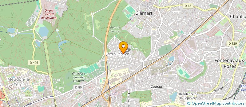 localisation de l'entreprise MONSIEUR GREGORY GOIVIER à CLAMART