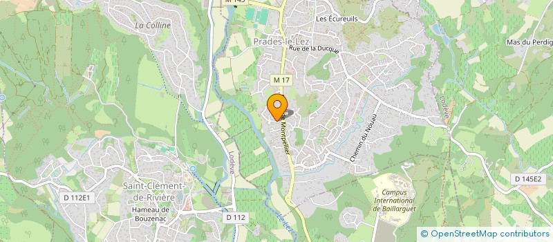 localisation de l'entreprise MONSIEUR GREGORY GOMEZ  PRADES-LE-LEZ