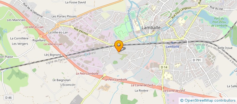 localisation de l'entreprise MONSIEUR GREGORY GOUDARD  ANDEL