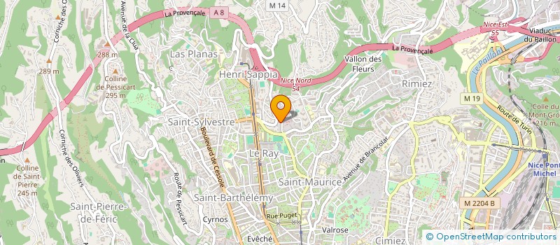 localisation de l'entreprise MONSIEUR GREGORY GOUDENHOOFT à NICE