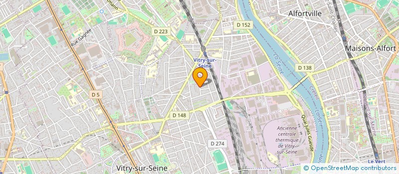 localisation de l'entreprise MONSIEUR GREGORY GRACIA  VITRY-SUR-SEINE