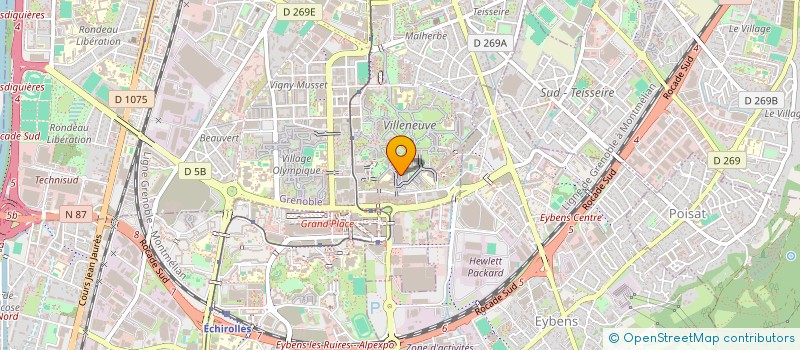 localisation de l'entreprise MONSIEUR GREGORY GRAMI  GRENOBLE