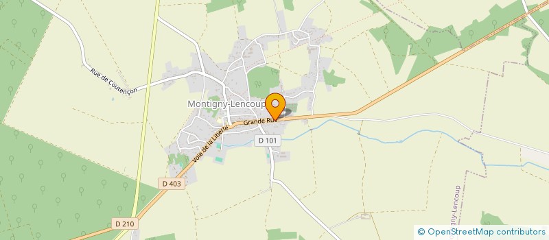 localisation de l'entreprise MONSIEUR GREGORY GRANGE  MONTIGNY-LENCOUP