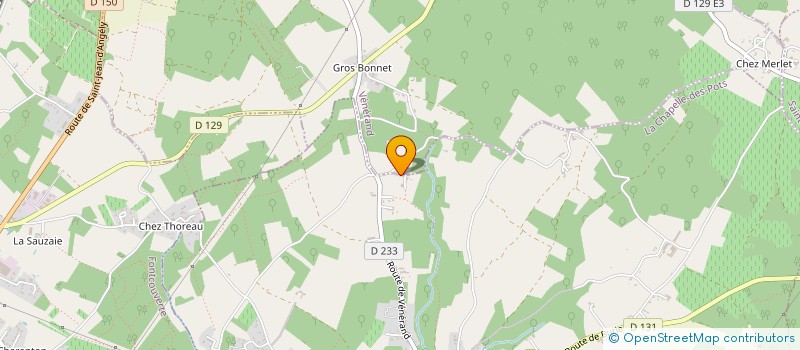 localisation de l'entreprise MONSIEUR GREGORY GRATON  ECOYEUX