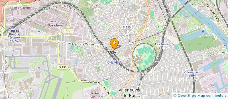 localisation de l'entreprise MONSIEUR GREGORY GREGORY CHICOINE  ORLY