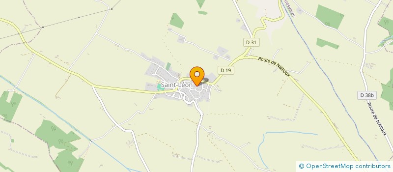 localisation de l'entreprise MONSIEUR GREGORY GREGORY GELES  SAINT-LEON